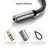 DUKABEL Headphone Extension Cable, 3.5mm TRRS Male to Female Stereo Audio Cable for Smartphone, PC, TV, and More