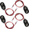 EupHHonycs 4 Pcs 9V Battery Clip Connector Battery Snap to PH 2.0 Connector