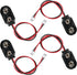 EupHHonycs 4 Pcs 9V Battery Clip Connector Battery Snap to PH 2.0 Connector