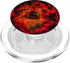 Dark Star Nebula Red Space PopSockets PopGrip for MagSafe for Secure Phone Grip