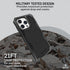 Pelican Shield Case for iPhone 15 Pro Max - 21FT MIL-STD Drop Protection, Magnetic Charging with Belt Clip