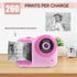 Kids Instant Print Camera, Toddler Camera That Prints Photos, 3.5IN Screen Portable Toy Camera for Girls 3-12 Years