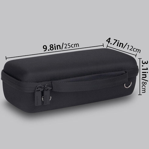 co2CREA Hard Case for Anker Soundcore Motion 300 Wireless Hi-Res Portable Speaker, Black Protective Case