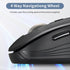 Wireless Bluetooth Mouse, USB + Dual Bluetooth, Adjustable DPI, L380 Model for Computer and Laptop