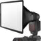 NEEWER 11" x 8" Flash Diffuser Light Softbox, Universal and Collapsible with Storage Pouch