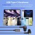 USB C Headphones Earbuds for iPhone 15 Pro Max, Wired Type C Earphones with Microphone for Android, Samsung Galaxy,