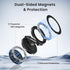 Itramax 360 17 16 13 12 11,Pixel 9 8,Samsung,Office,Kitchen Rotation Magnetic Phone Stand,Foldable Portable iPhone