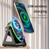Hounyoln 5 1 1800mAh 360 4-13" in Induction Bluetooth Speaker with Phone Stand, RGB Lighting Induction Speaker