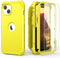 IDweel for iPhone 15 Case with Screen Protector,Luxury 3 in 1 Shockproof Slim