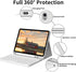 Keyboard Case for iPad 10th Generation 2022 10.9 Inch with Pencil Holder, Magnetic Detachable Wireless Bluetooth Keyboard, Soft TPU Back Cover, Auto Wake/Sleep for iPad 10th Gen Case, Gray