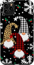 iPhone 11 Pro Max Case - Gnomes Buffalo Plaid Leopard Christmas Tree Santa Xmas Design