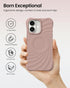 ORNARTO 16 6.1" 2X Vortuxe for iPhone Case | MIL-STD Drop Protection | Compatible with MagSafe | Sleek Aesthetic Liquid