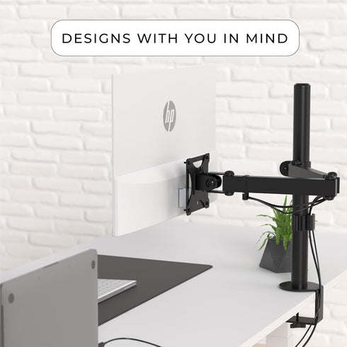 HumanCentric VESA Mount Adapter Compatible with HP M Series Monitors M22f M24f M24fd M24fw M24fwa M27f M27fd M27fq