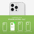 Tech21 Evo Crystal Kick Case for iPhone 15 Pro - Compatible with MagSafe - Impact Protection Case - Lime