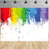 MEETSIOY Paint Splash Party Backdrop - Colorful Abstract Oil Painting Photography Background 5x3ft