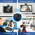 SENLOO 1080P Webcam HD for PC - Web Camera for Desktop Computer with Hi-fi Microphones, Privacy Cover - Computer Camera