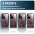 SPIDERCASE Waterproof Case for Samsung Galaxy S22 Ultra, Heavy Duty Shockproof with Built-in Screen Protector, Full