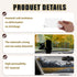 Tucnoeu 8Pcs Dashcam Windshield Sticke Clear Electrostatic Stickers Sticker Shield for Windshields,Prevent Scratching