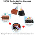 16Pin-24Pin F-150 F-250 F-350 Radio Wiring Harness Kit Stereo Wire Harness Connector Compatible with Ford Focus Fusion