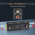 Audio Hum Eliminator Ground Loop Noise Isolator (No Affects Bass), Dual Channel Gold Coating Aluminum Shell Noise