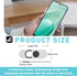 MakLuen Front Camera Cover Compatible for Android Phones/Pixel/Galaxy/iPad - Webcam Blocker for Single Front Camera