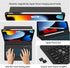SENGBIRCH Keyboard Case for iPad Pro 12.9-inch, 3rd to 6th Generation, RGB Backlit, USB-C, Bluetooth Detachable Folio