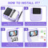 Yusuuo 1080P 4 5 6 7 8 9 10 32GB Instant Print Camera for Kids, Christmas Birthday Gifts for Girls Boys, Instant