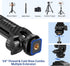SYNCWIRE Tripod Phone Mount, Universal Smartphone Mount Adapter with 2 Cold Shoe and 1/4" Screw, Adjustable Cell Phone