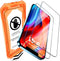 UniqueMe iPhone 12 Pro Max Screen Protector - Military Grade Shatterproof Tempered Glass, 9H+ Hardness, 2 Packs