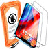 UniqueMe iPhone 12 Pro Max Screen Protector - Military Grade Shatterproof Tempered Glass, 9H+ Hardness, 2 Packs