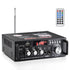 AV-298BT Stereo Audio Amplifier, Max 600W Amp 2 Channel Wireless Bluetooth 5.0