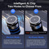 XO Simple is Beauty 360 iPhone16/15/14/13/12(Not Electric Vacuum Suction Car Phone Holder, Rotation Magnetic Phone