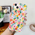J.west iPhone 13 Case 6.1, Slim Fit Soft Shockproof Floral Cover, Cute Garden Pattern, Anti-Scratch Protection for