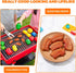 5pcs Vaguelly Realistic Food Props Meat Model Simulation Bacon Toy Lifelike Decoration