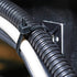 XHF 3/4" Strong Back-Glue Self Adhesive Black Cable Zip Tie Mounts, 100pcs with 8" Zip Ties