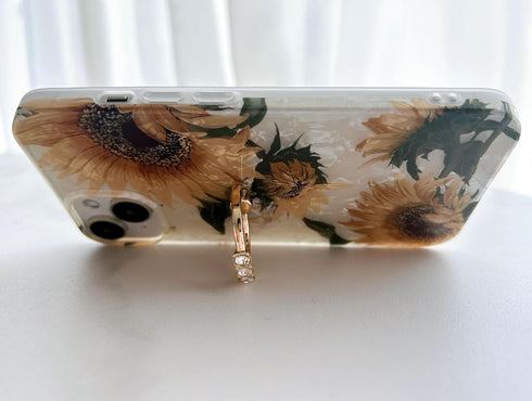 Qokey Compatible with iPhone 12 Pro Max 6.7 inch 2020 Flower Cute Fashion Design Soft TPU Shockproof Cover