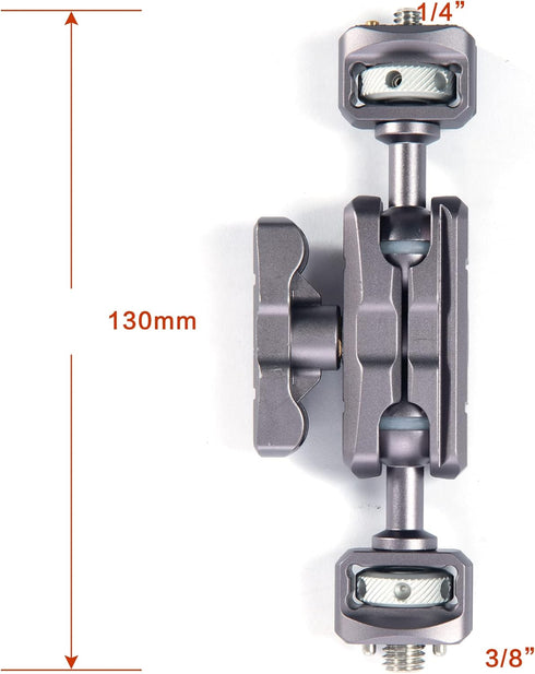 IMT 4.5" Camera Suction Cup Mount for Car, Quick Release Vacuum Suction Mount with 360° Ball Head