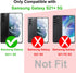TENOC Phone Case for Samsung Galaxy S21+ Plus 5G, Black Case Anti-Fingerprint Protective Bumper Matte Cover