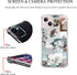 Turtle Aesthetic Collage Case for iPhone 14 Plus, Pastel Summer Vibe Beach Ocean Design for Teens Men Women