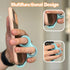 ZVthesea Ergonomic Finger Stand Phone Holder, Finger Phone Holder, Pinky/Ring Finger Grip Strap, Stress-Relieving Toy