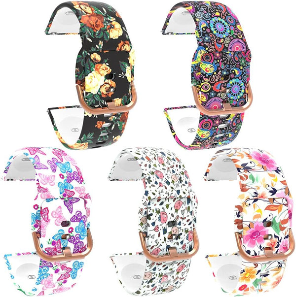 5 Pack Watch Bands Compatible with Popglory P66/NiUFFiT P66/Ddidbi P66D/Aptkdoe P66D/Nerunsa P66D Smart Watch
