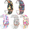 5 Pack WatchBands Compatible with Woneligo W13/MICOKON HW02/Gydom LW51, Replacement Wrist Strap for Smart Watch