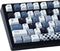 Hyekit PBT Keycaps, 134 Keys Mosaic Cherry Profile Dye-Sublimation Custom Keycaps with 6.25U 7U Spacebar for Mechanical