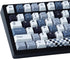 Hyekit PBT Keycaps, 134 Keys Mosaic Cherry Profile Dye-Sublimation Custom Keycaps with 6.25U 7U Spacebar for Mechanical
