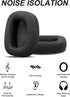 Replacement Ear Pads for Logitech G533 G633 G935, GVOEARS Ear Cushions Compatible with Logitech Headphones (Black)
