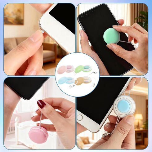 GHSGHS 1.34 1.34 0.59 Inches 2) Portable Screen Cleaner, Microfiber Lens Cleaning Cloth for Phone Glasses Camera