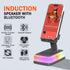 Tatiyana 180 5.3 3000mAh 5 1 Wireless Induction Speaker with Flexible Phone Stand, Bluetooth Speaker for Desk