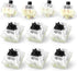 Authentic RGB Cherry Switch, Cherry MX Switches Keycap Replacement Set, 10 pcs (Black 3 pin)