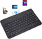 Ultra-Slim Bluetooth Keyboard, Portable Mini Wireless Rechargeable for Apple iPad, iPhone, Samsung Tablet (10 inch