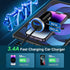 3.4A Car Charger Fast Charging for Google Pixel 8a/8 Pro/8/6 Pro/7 Pro/6a/7/Samsung Galaxy A55/A35/A54/S24 Ultra/S23/S22